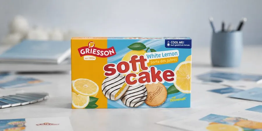Griesson Soft Cake — Packaging Design
