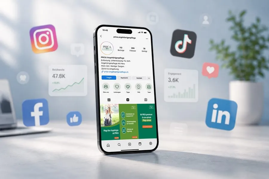 PRICA — Social Media