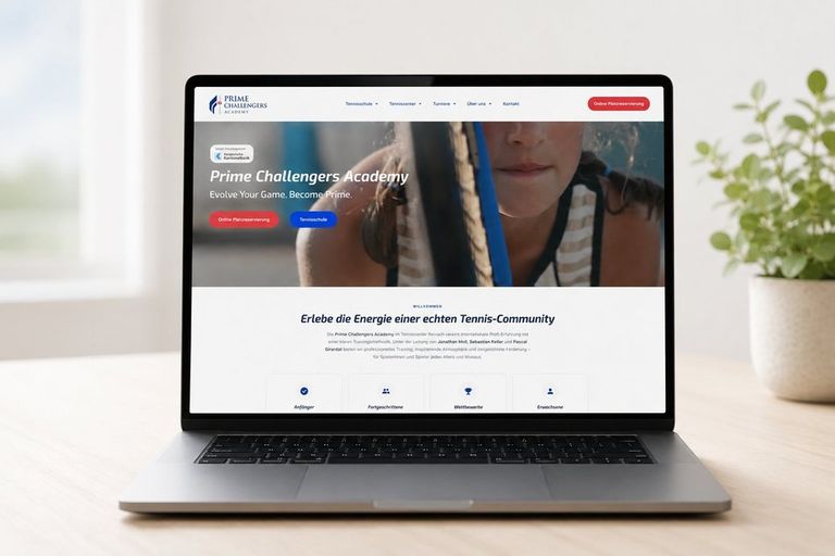 Webdesign — Prime Challengers Academy